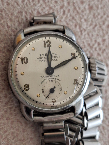 Pierce vintage parashock watch - pierce,