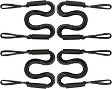 4 Pack Marine Bungee Dock Line