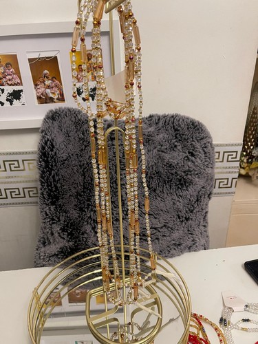 African waist beads handmade - african,