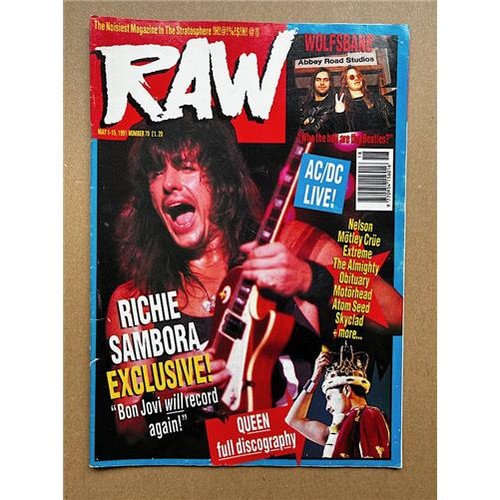 Bon jovi raw - no.70, magazine