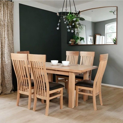 Solid oak extending - 1.4m,
