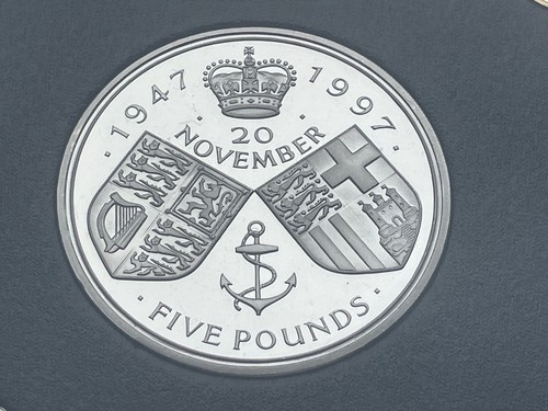 Coin 1997 golden wedding - golden,