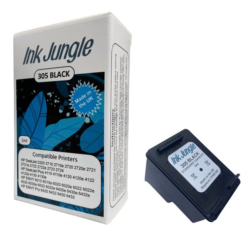 Refilled 305 black ink - 305,