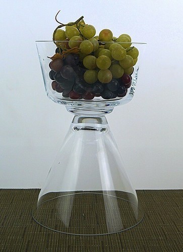 Large glass trifle - large,