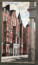 David Morgan Original Vintage  Watercolour of Park Street Mayfair London