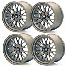 XXR 521 18" 10 & 8.5 STAGGERED 5x114.3 BRONZE RIMS ALLOYS WHEELS BBS Z1925S