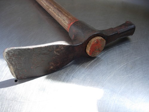 Vintage curved adze - adze, head