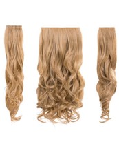 KOKO Thick 190g Three Piece/Weft Curly Clip-in Hair Extensions Various Colours