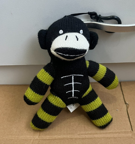 Asda black yellow knitted - asda,