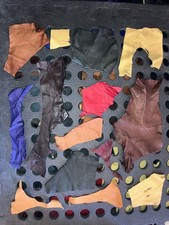 Leather scraps off cuts - off, craft