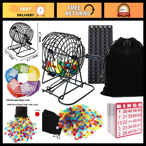 Deluxe bingo game - bingo, set