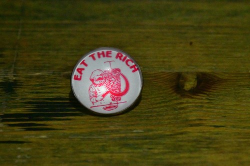 Karl marx enamel pin - pin, badge