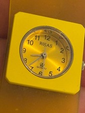Rojas yellow ladies square wristwatch - Untested