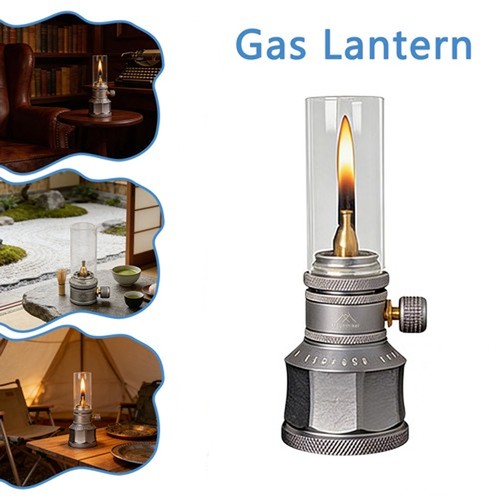 Lightweight gas lantern - lightweight, with