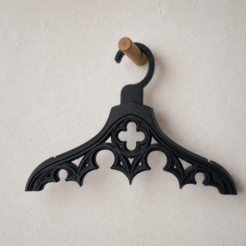 Gothic clothes hanger - hanger, 3d