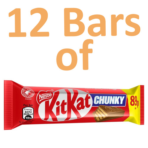 Bars kit kat chunky - bars,