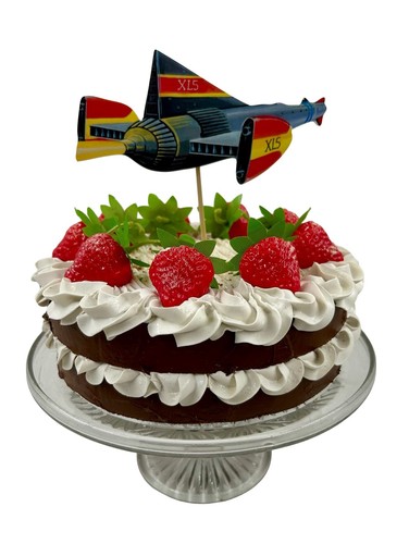 Fireball xl5 cake topper - cake,
