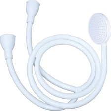 Double Tap Bath Sink Shower Head Hose Spray Pipe Tub Attachment