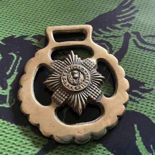 Vintage horse brass british - brass,