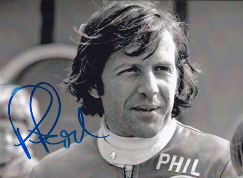 Phil read hand - signed, 7x5