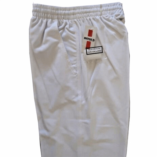 Bowls white trousers adults - white,
