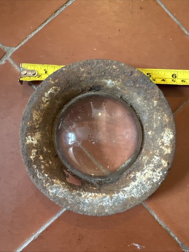 Domed bulkhead glass - domed,