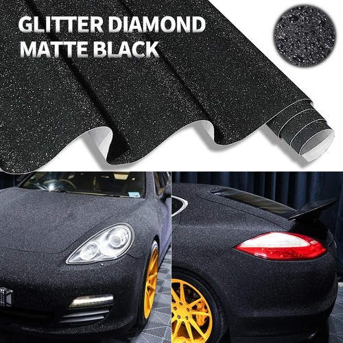Black frost glitter - frost,