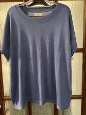 Ladies NUMPH Blue Pullover Size L. Ex Con Excellent Condition Worn Once