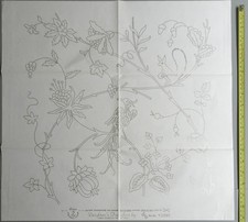 Bundle of 5 Vintage Iron On Embroidery Transfer Deighton's Iron-On Cushion #3