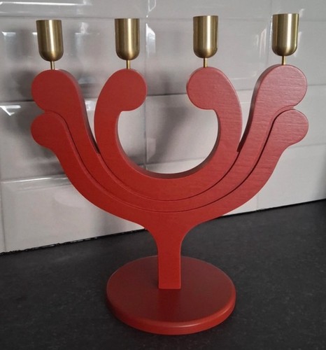 Ikea vinterfint red candelabra - ikea,