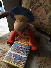 BBC The Magic Roundabout VHS video & Talking Ermintrude Cow Soft Toy