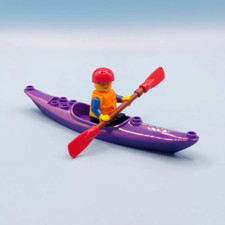 Genuine LEGO® Kayak / Canoe Gift Male Minifigure Kayaker Canoeist Fathers Day 3