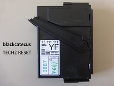 13111111 YF CORSA-C COMBO-C MERIVA-A TIGRA-B BODY CONTROL MODULE BCM TECH2 RESET
