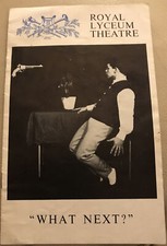 1962  Edinburgh Festival - What Next at Lyceum.