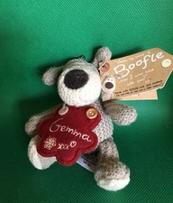 BOOFLE KEY RING SOFT TOY RED