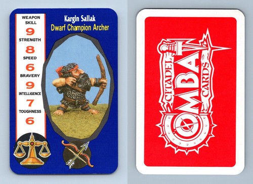 Kargin sallak dwarf champion - dwarf,