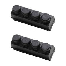 2x Brake pad block insert 40mm bike Solex VeloSolex blocks pads moped vintage