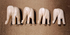 Vintage Chinese Bone Elephants