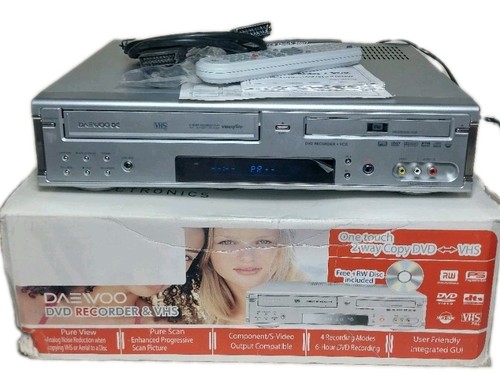 Mint boxed daewoo 4100p vcr - boxed, df-4100p