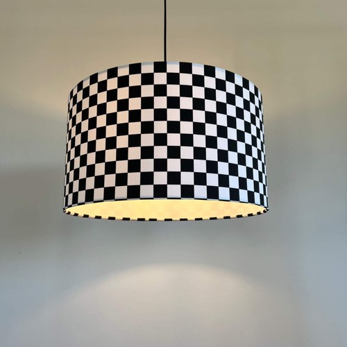 Checkerboard cotton drum