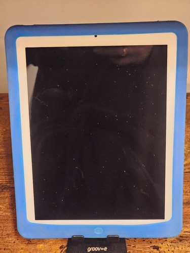 Retro apple blue - apple, rare