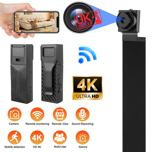 Mini security camera - 4k,