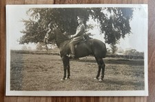 WW1 Photo Postcard ?? Royal Horse Artillery Soldier. Cambridge & Ely Studio.