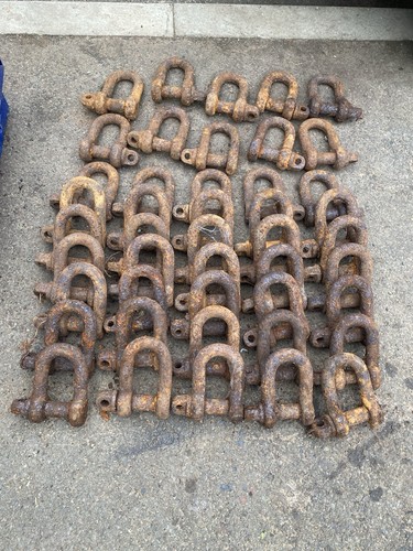Heavy duty steel shackle - steel,