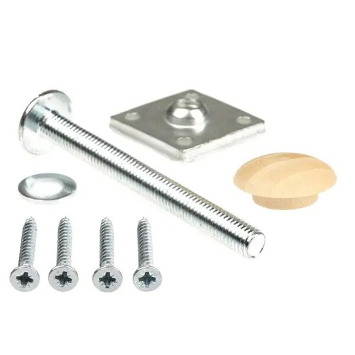 Handrail newel post fixing - to,