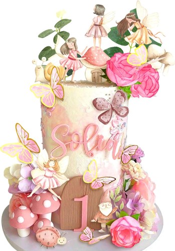 Fairy cake decoration mushroom - fairy,
