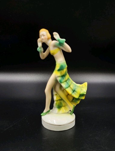 Vintage art deco dancer - art,