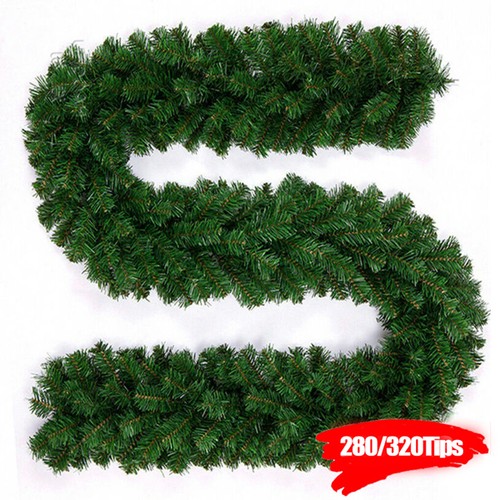 9ft bushy christmas garland - 9ft,
