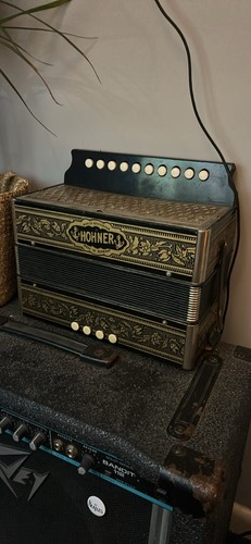 Vintage hohner button - vintage,