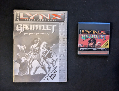 Atari lynx game gauntlet - game,